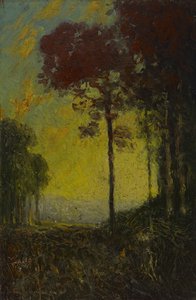 शरद सूर्यास्त, 1908